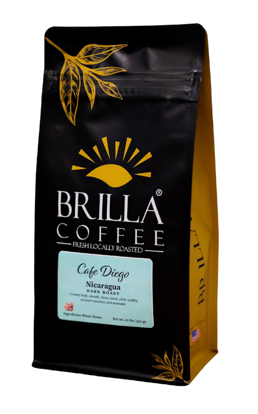 Café Diego – Nicaragua Dark Roast Coffee | Brilla Coffee